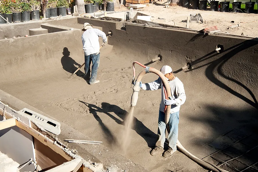 New Gunite Pool Winchester Virginia