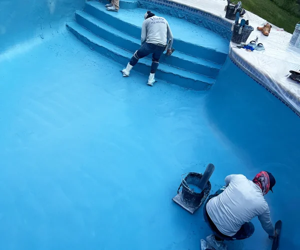 Finishing Pool Walls